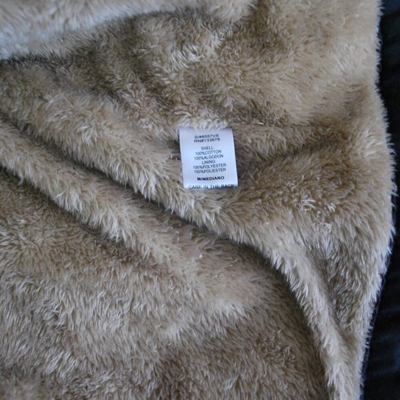 Love Tree Black Full Zip/Snap Hooded Utility Vest M - Picture 7 of 7